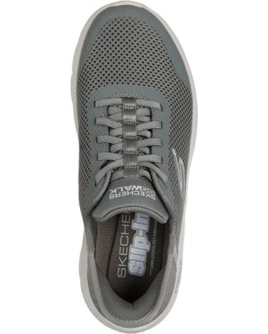 SKECHERS GRAND ENTRY BASKETS GRISES VERDE