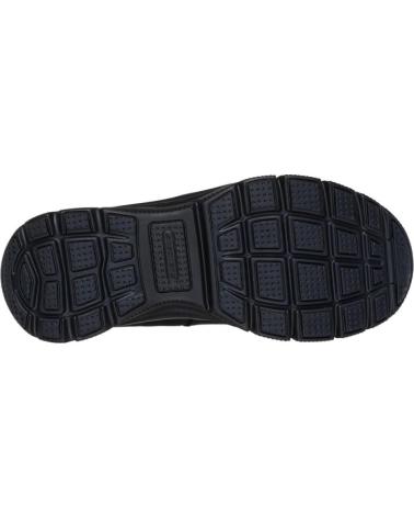 BOTTINES SKECHERS RELAXED FIT EASY GOING NOIRES NEGRO