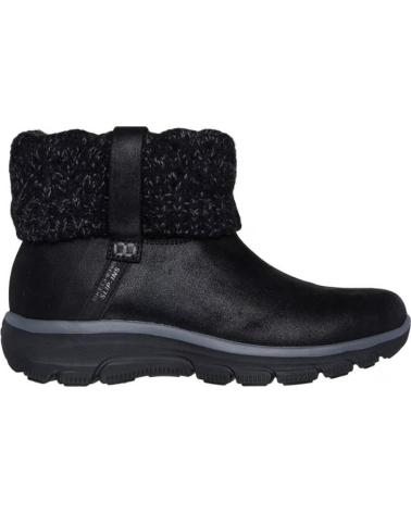 SKECHERS BOTTINE SLIP-INS RELAXED FIT NOIR NEGRO
