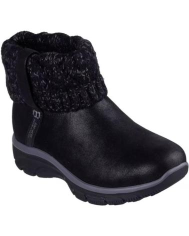 SKECHERS BOTTINE SLIP-INS RELAXED FIT NOIR NEGRO