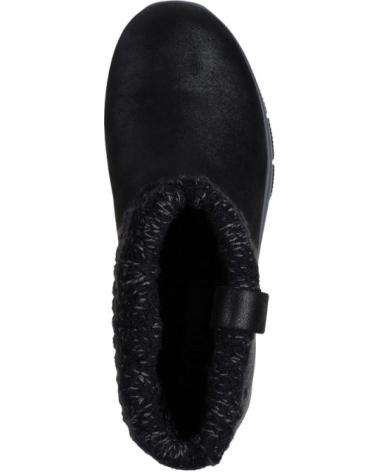 SKECHERS BOTTINE SLIP-INS RELAXED FIT NOIR NEGRO