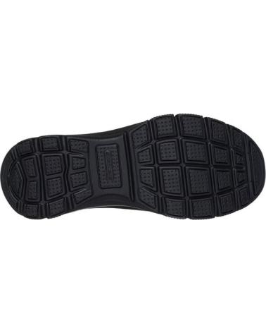 SKECHERS BOTTINE SLIP-INS RELAXED FIT NOIR NEGRO