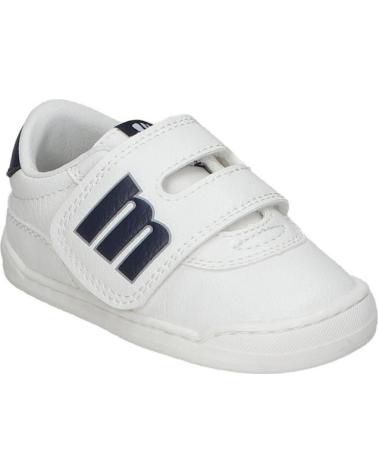MTNG BAREFOOT MUSTANG 48909 BASKETS BLANC BLEU BLANCO