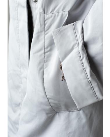 YERSE - 42601033 - PARKA REPELENTE AL AGUA CON CAPUCHA - MUJER GRIS