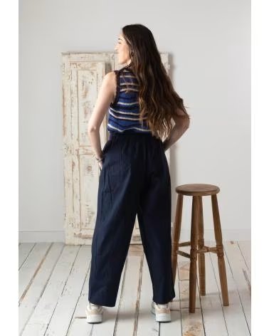 YERSE TOP 42556355 EN AZUL PARA MUJER