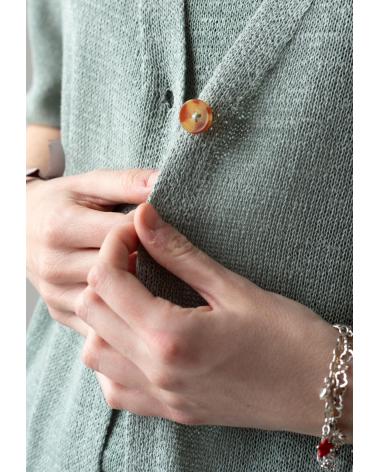 Startseite-YERSE---42524018---CARDIGAN-LARGO-DE-PUNTO-MEZCLA-DE-ALGODON-Y-LIN-VERDE