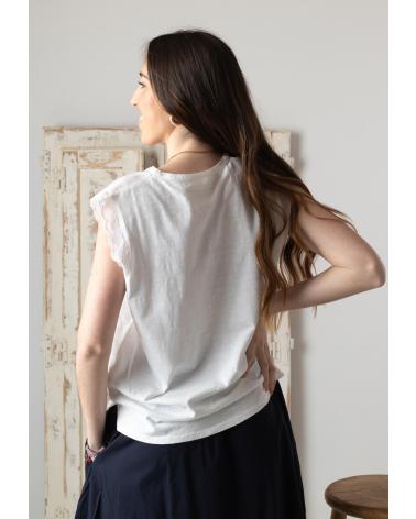 Startseite-YERSE---42218001---CAMISA-SIN-MANGAS-DE-ALGODON-Y-LINO-CON-CUELLO-BLANCO