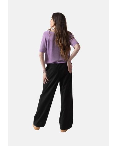 SYSTEMACTION OVERSIZE PULLOVER KURZARM LILA - MODELL V25JE31627 MORADO