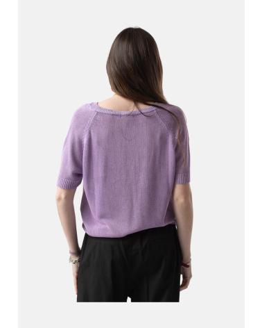 SYSTEMACTION OVERSIZE PULLOVER KURZARM LILA - MODELL V25JE31627 MORADO