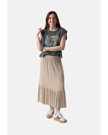 T-SHIRT POSIZIONALE TESCHIO SYSTEMACTION V25CT20711 GRIGIO GRIS