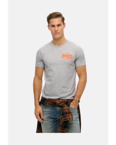 SUPERDRY T-SHIRT VINTAGE CON LOGO BO GRIGIO M1012207AHBA GRIS