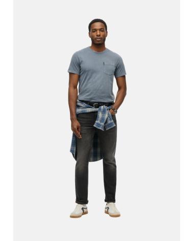 SUPERDRY T-SHIRT CLASSIC ESSENTIAL BLU M1012206AE9R AZUL