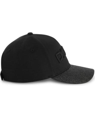 BERRETTO IN COTONE DKNY D6209409B NERO NEGRO