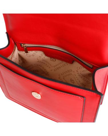 BORSA CAFENOIR C3YC0816R007 CON PATTA ASIMMETRICA ROSSA ROJO