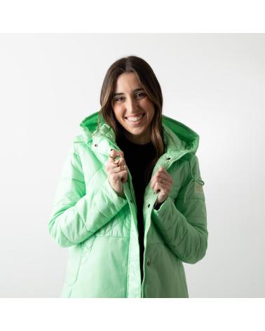 PARKA CORTO IMBOTTITO WHY NOT COLLECTION W22490347 VERDE VERDE