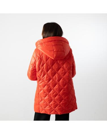 PARKA CORTO IMBOTTITO WHY NOT COLLECTION W22490325 ARANCIONE NARANJA