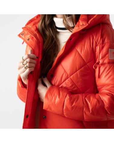 PARKA CORTO IMBOTTITO WHY NOT COLLECTION W22490325 ARANCIONE NARANJA
