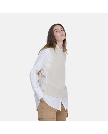 Startseite-YERSE---41878001---CAMISA-OVERSIZE-DE-MANGA-LARGA-100-ALGODON-ORGA-BLANCO