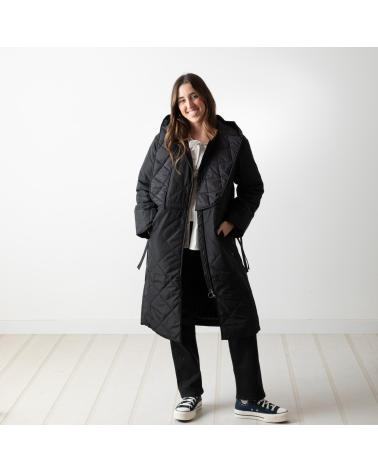 Cappotti-per-le-donne-YERSE-YERSE-CHAQUETA-ACOLCHADA-WATER-REPELLENT-NEGRA---MODELO-41616037-NEGRO