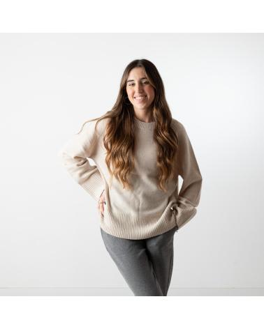 Inizio-YERSE---41517002---JERSEY-DE-PUNTO-80-LANA---MUJER-CRUDO