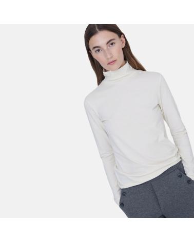 Magliette-sportive-da-donna-YERSE-YERSE-CAMISETA-MANGA-LARGA-CUELLO-CISNE----REF.-41486002-CRUDO