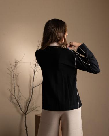 Startseite-WHY-NOT-COLLECTION-WHY-NOT---W22402102-–-JERSEY-BICOLOR-DE-PUNTO-–-MUJER-NEGRO