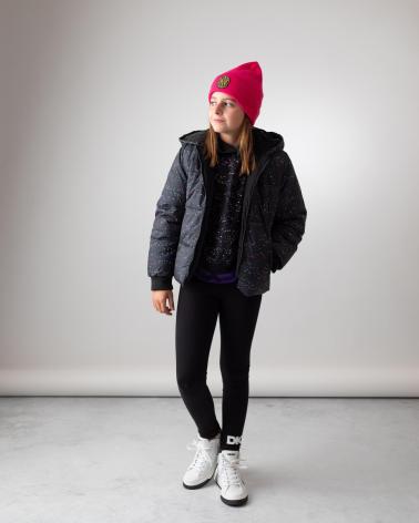 CAPPELLO IN MAGLIA DKNY D6099049N ROSA PER BAMBINA ROSA