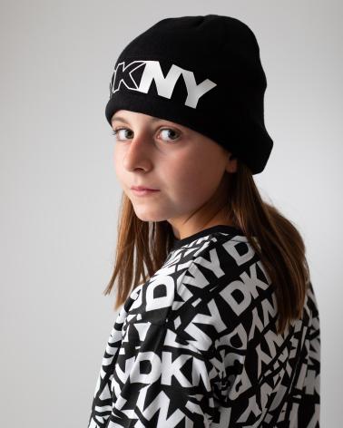 Inizio-DKNY---D6098909B-–-GORRO-DE-PUNTO-–-UNISEX-NINOS-NEGRO
