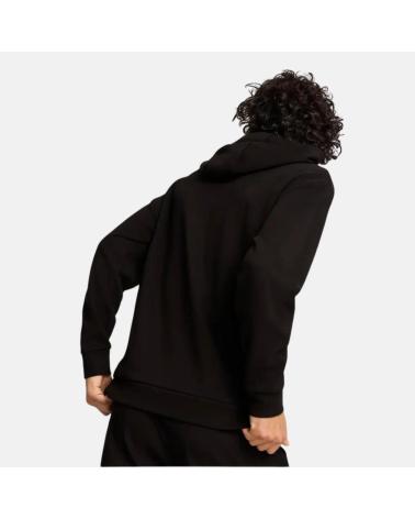 FELPA CON CAPPUCCIO PUMA OPEN ROAD 681653-01 NERA DA UOMO NEGRO