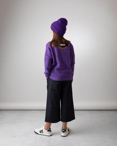 DKNY JERSEY EN PARA NINAS MORADO