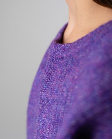 DKNY JERSEY EN PARA NINAS MORADO