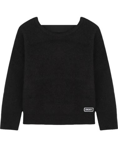 DKNY JERSEY EN PARA NINOS UNISEX NEGRO