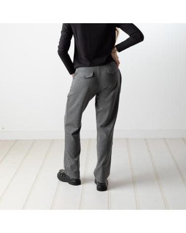 PANTALONI YERSE PIED-DE-POULE GRIGI - MODELLO 41395336 GRIS