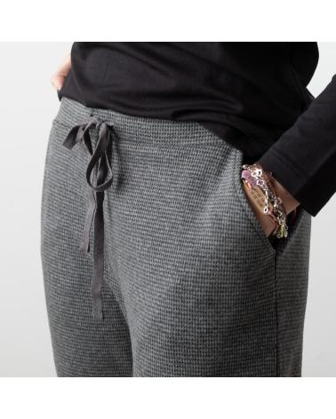 PANTALONI YERSE PIED-DE-POULE GRIGI - MODELLO 41395336 GRIS