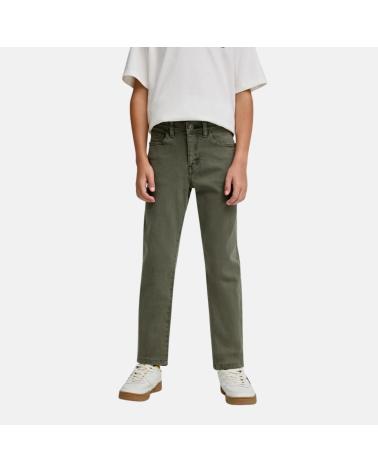 SCALPERS - 48794KHAKI – PANTALON REGULAR FIT CON CINCO BOLSILLOS - VERDE