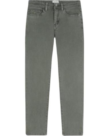 SCALPERS - 48794KHAKI – PANTALON REGULAR FIT CON CINCO BOLSILLOS - VERDE
