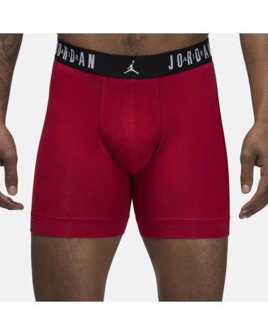 JORDAN FLIGHT JM0622-H24 - CONFEZIONE 3 BOXER UOMO ROSSI ROJO
