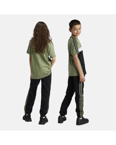 ADIDAS ADIDAS ESSENTIALS FLEECE 3 BANDAS IX9520 - PANTALÓN DE CHÁNDAL NEGRO