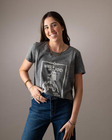SYSTEMACTION SYSTEM ACTION - I24CT70311 - CAMISETA DE ALGODON ORGANI GRIS
