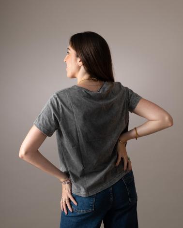 SYSTEMACTION SYSTEM ACTION - I24CT70311 - CAMISETA DE ALGODON ORGANI GRIS