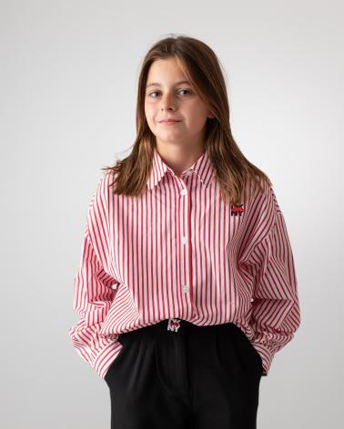Inizio-DKNY---D62071N79-–-CAMISA-DE-RAYAS-100-ALGODON--NINA-BLANCO