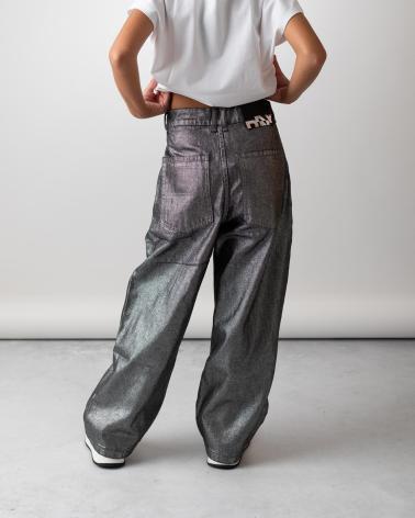 DKNY PANTALON LARGO EN PARA NINOS UNISEX GRIS