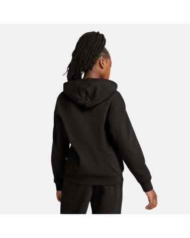 FELPA CON CAPPUCCIO PUMA ESS SCRIPT 682780-01 NERA NEGRO