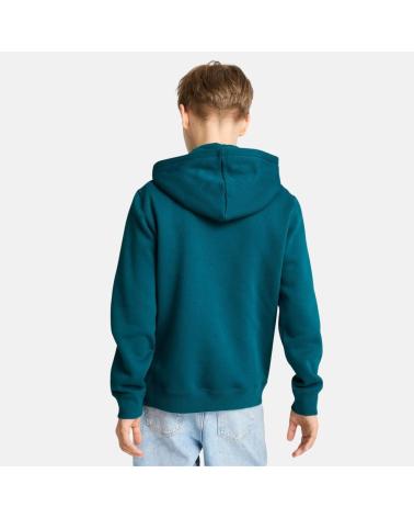 FELPA CON CAPPUCCIO PUMA SQUAD 682775-22 TIPO CANGURO VERDE VERDE