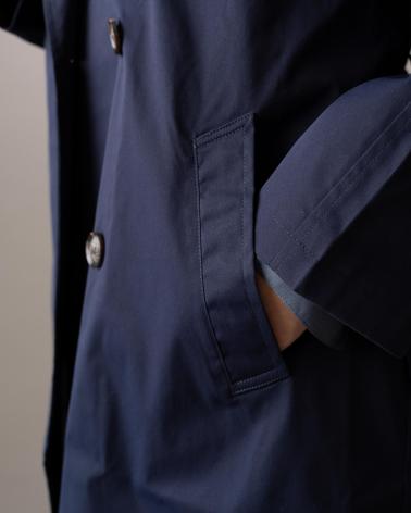 Cappotti-impermeabili-da-donna-YERSE---41624055---GABARDINA-IMPERMEABLE-MIDI-OSCURO---MUJER-AZUL