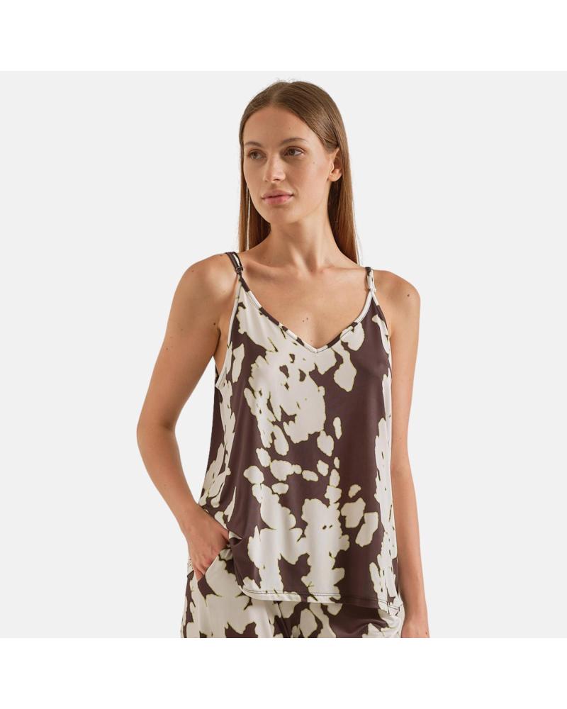 WHY NOT COLLECTION W124660 - THIN STRAP TOP GREY GRIS