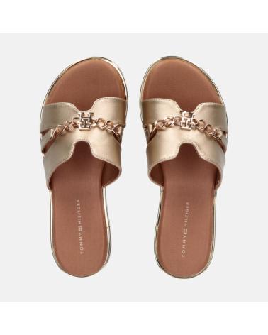 TOMMY HILFIGER SANDALEN T3A2-33250-1372514 GOLD DORADO