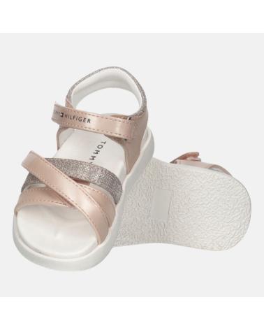 TOMMY HILFIGER SANDALEN MIT KLETTVERSCHLUSS T1A2-33236-0569302 ROSA ROSA