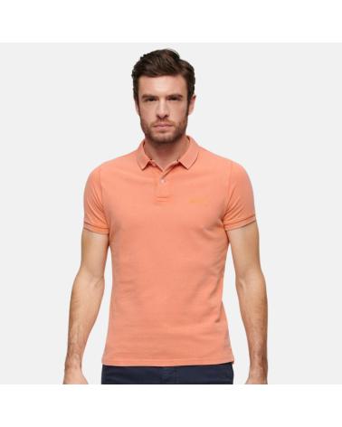 POLO PIQUÉ 100% COTON ROUGE SUPERDRY DESTROYED M1110345AYUG ROJO