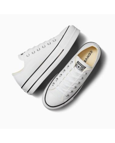 CONVERSE ALL STAR PLATFORM 560251C WEISSE CANVAS-SNEAKER MULTICOLOR